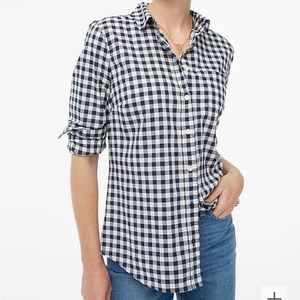 Like New Jcrew Gingham Shirt